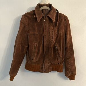 Genuine Suede Leather Jacket